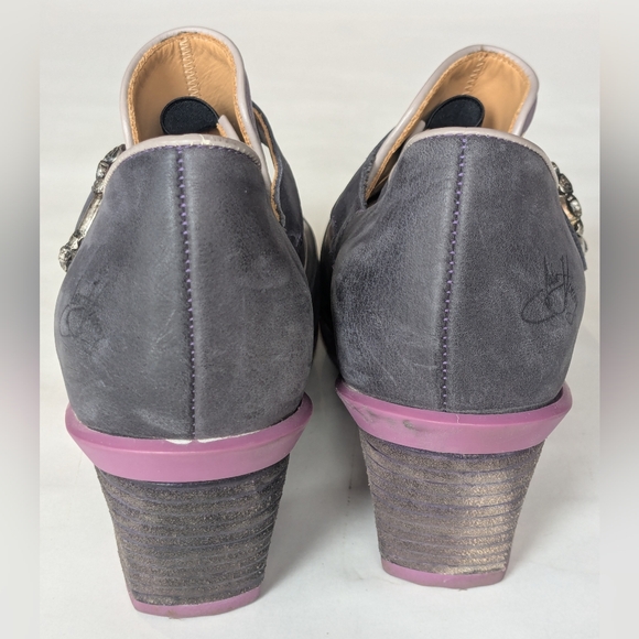 JOHN FLUEVOG Purple Shoes - Picture 6 of 14